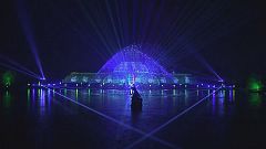 Kew Gardens: Zu Weihnachten festliche Beleuchtung