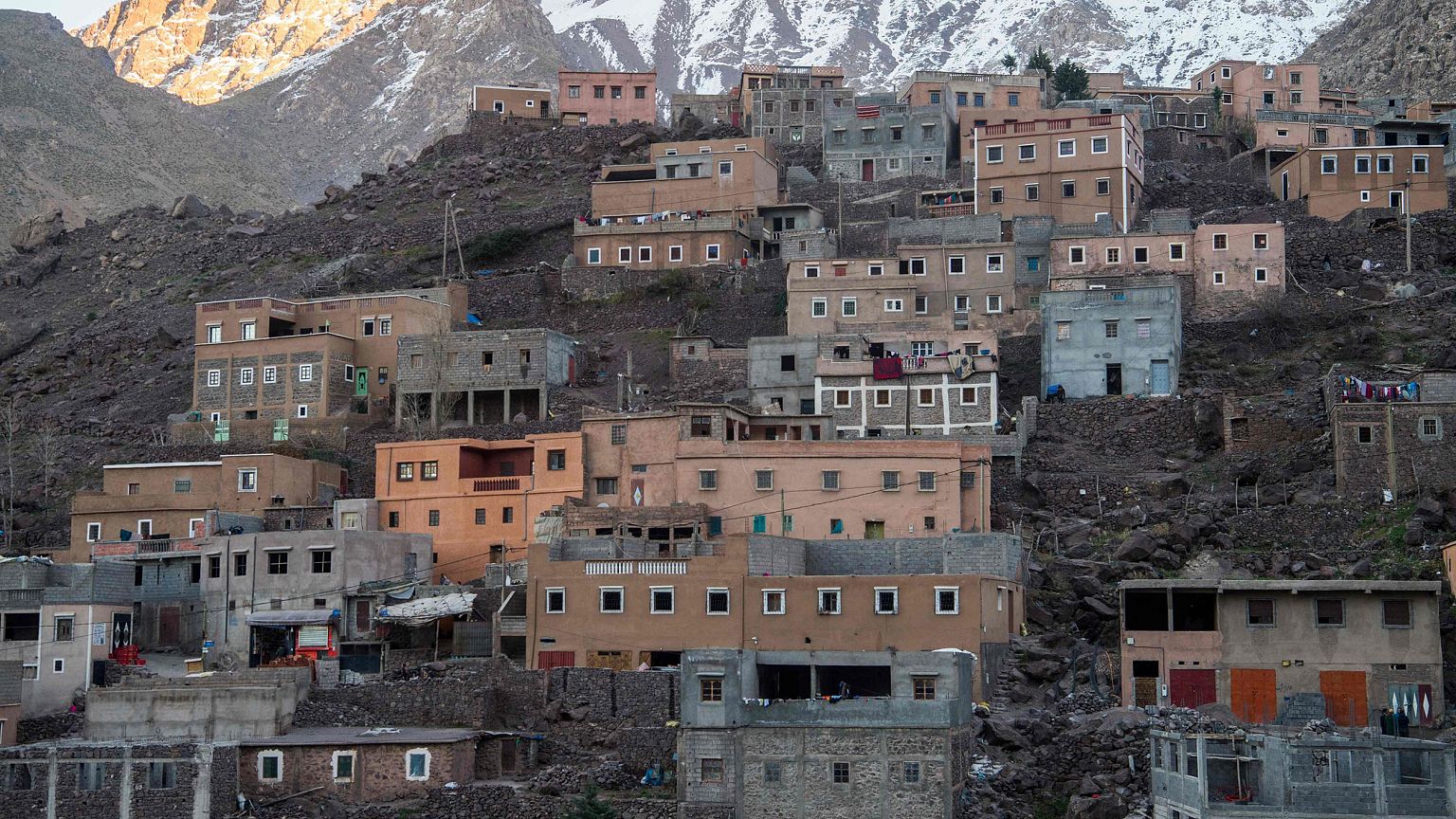 Image: Imlil is a tourist village in the High Atlas range