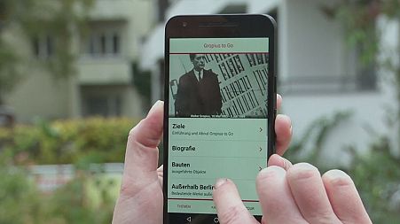 An app for tourists to Berlin to view the buildings of modernist architect Walter Gropius
