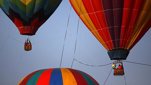 Hőlégballonokkal csalogatja a turistákat Luxor Hőlégballonokkal csalogatja a turistákat Luxor