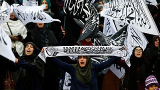 Demonstration in Istanbul gegen Syrienpolitik Teherans