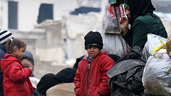 Menschen in Aleppo blicken nach Evakuierungsstopp in eine unsichere Zukunft