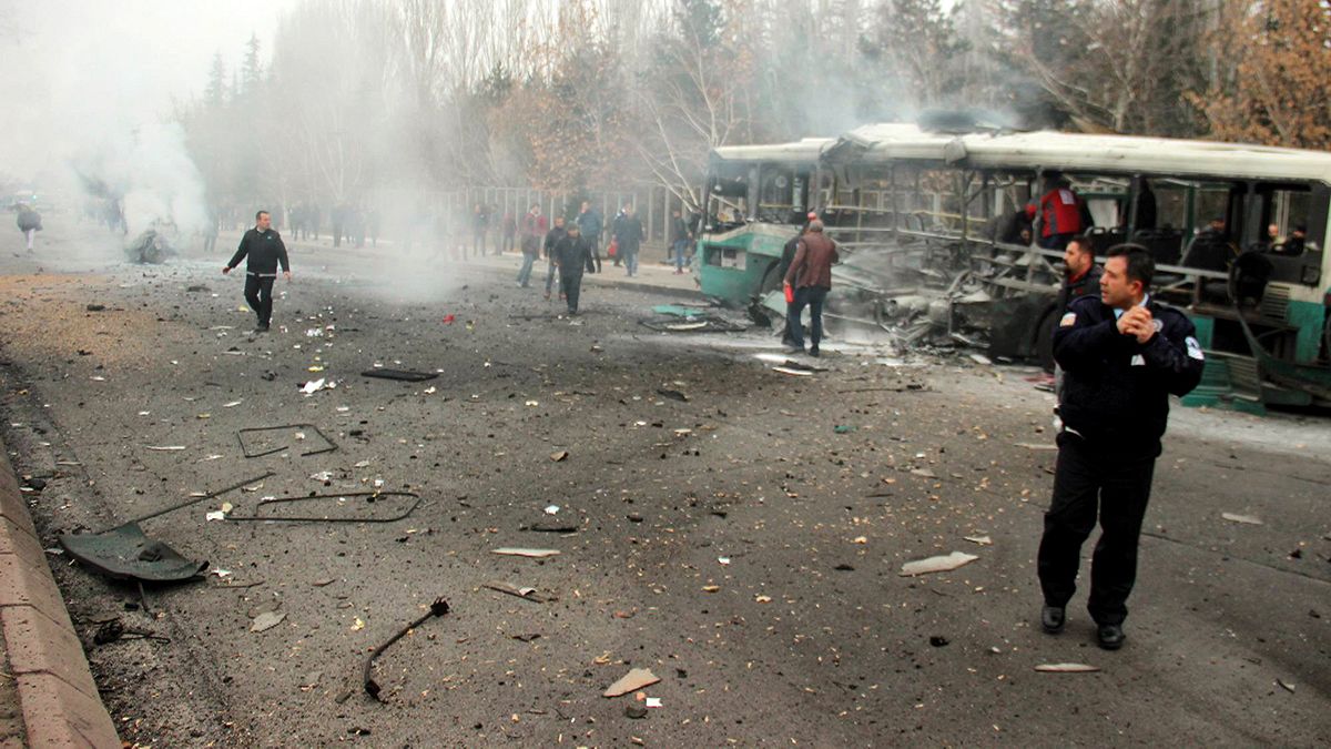 Kayseri'de askerleri hedef alan terör saldırısı: 13 şehit, 55 yaralı