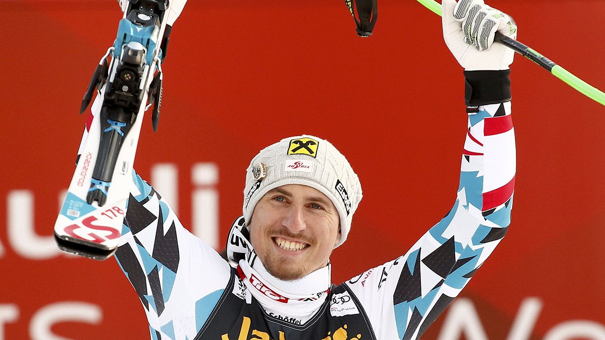 Max Franz leaves Svindal in the shade at Val Gardena
