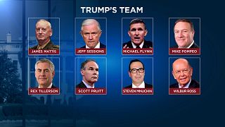 President-elect Donald Trump's cabinet team