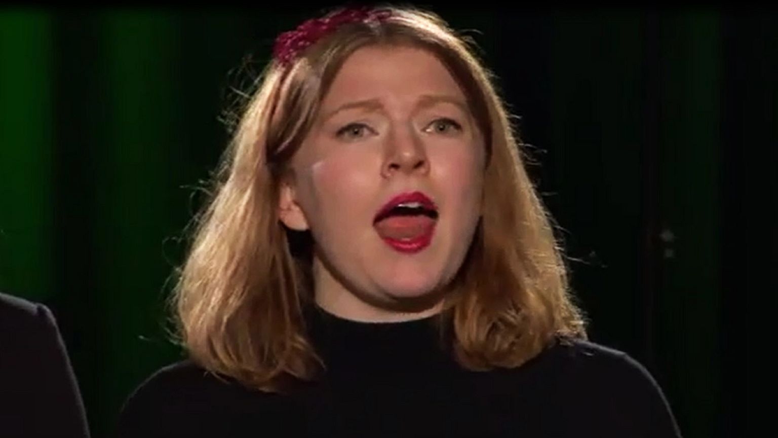 Female choir performs Christmas concert like goats for charity