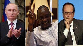Présidentielle Gambienne : Poutine félicite Barrow, Hollande demande son investiture