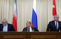 «Διακήρυξη της Μόσχας»: Ρωσία, Τουρκία και Ιράν για τους όρους ειρήνευσης στη Συρία