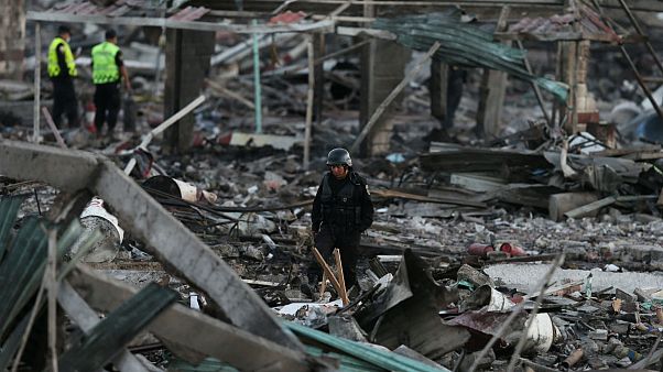 Meksika'da havai fişek mağazasında patlama can aldı Meksika'da havai fişek mağazasında patlama can aldı