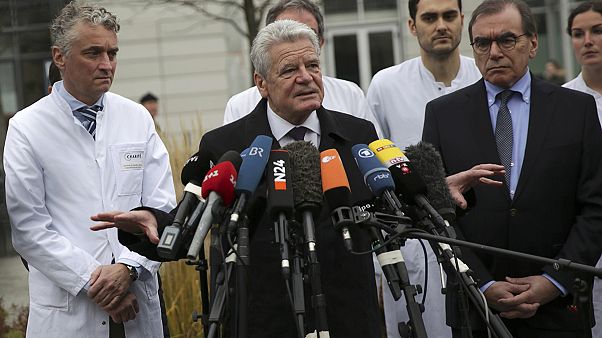 A berlini terrortámadás sérültjeinél járt a német szövetségi elnök A berlini terrortámadás sérültjeinél járt a német szövetségi elnök