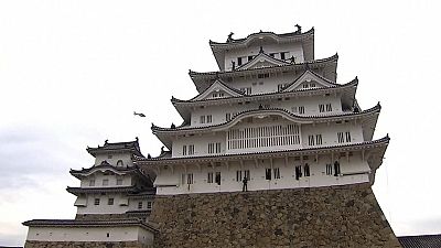 Giappone: esercitazione militare per pulire un castello