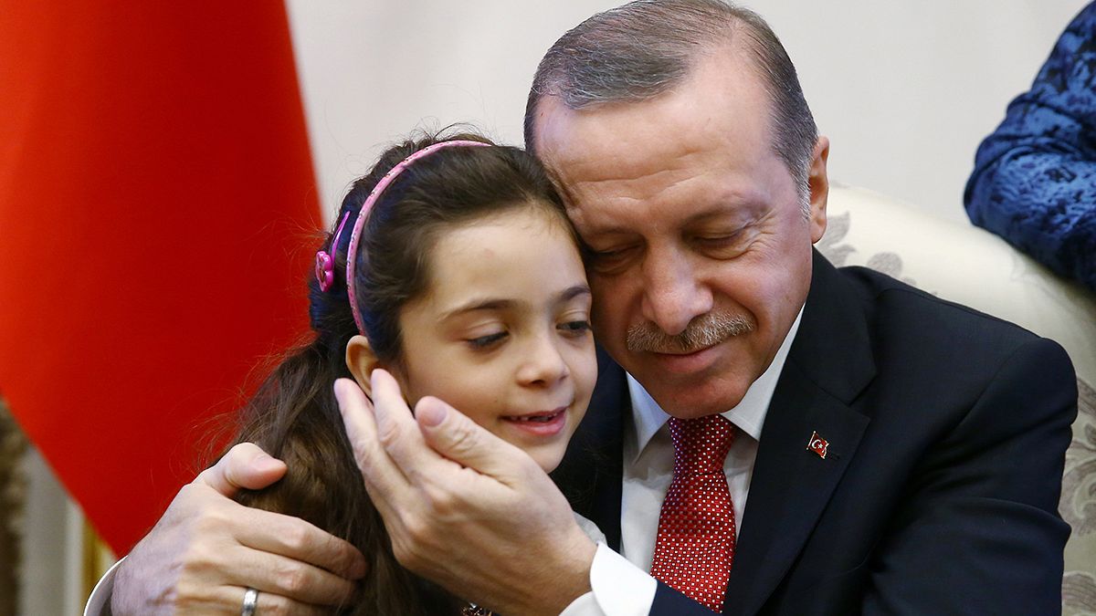 'Syrian Twitter girl 'Bana Alabed meets Turkey's Erdogan