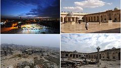 VORHER-NACHHER-FOTOS aus Syrien: Aleppo zeigt seine Wunden