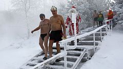 Kälteste Weihnachtsfeier der Welt? Bei Minus 20 Grad