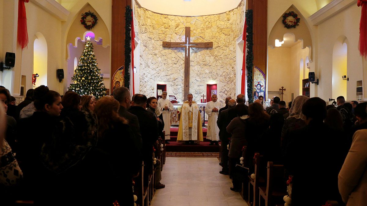 Irak : messe de Noël à Qaraqosh, mais Daech n'est pas loin