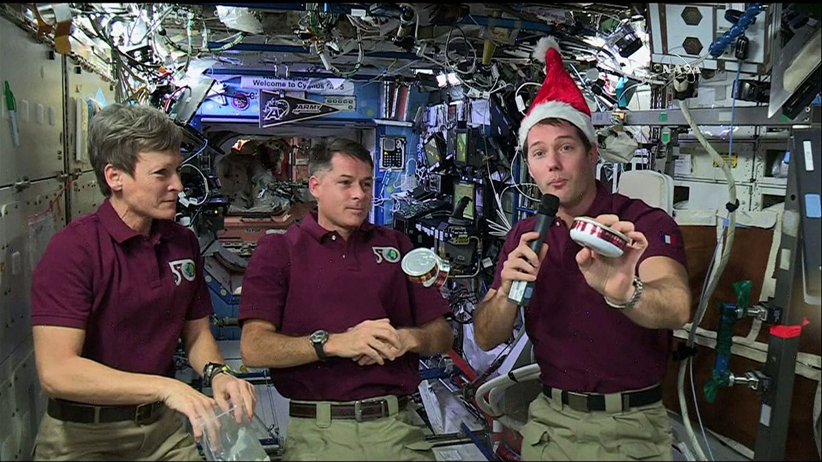 Christmas Dinner in Space