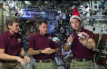 Uluslararası Uzay İstasyonu'ndan Noel mesajı