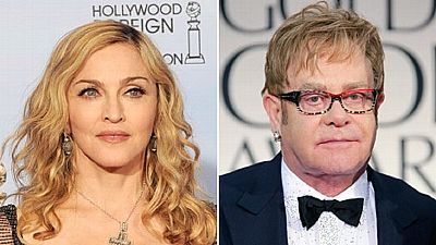 Madonna et Elton John rendent hommage à George Michael