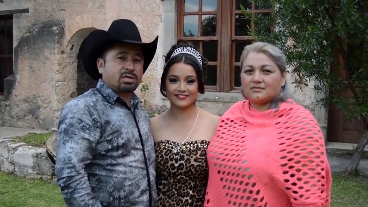 جشن پانزده سالگی دختر مکزیکی با حضور هزاران نفر