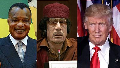 Trump's first African meeting is over Libya with Congo's Sassou Nguesso
