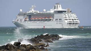 Two fishermen rescued by cruise ship after 20 days adrift at sea