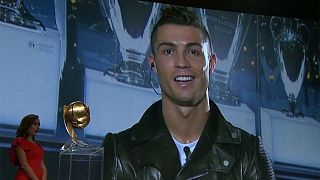 Ronaldo scoops another individual award at Globe Soccer ceremony