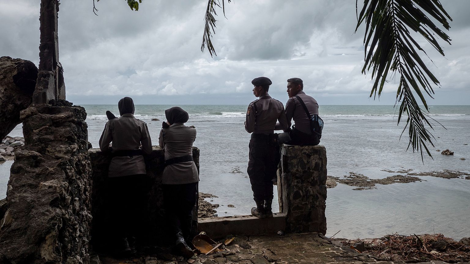 Image: Volcano-Triggered Tsunami Hits Indonesia's Sunda Strait