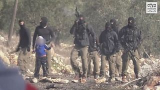 Criança palestiniana apanhada numa emboscada das Forças Israelitas