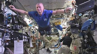Out of this world? Astronauts join mannequin challenge craze