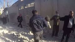Luftangriff aus Schule in Syrien