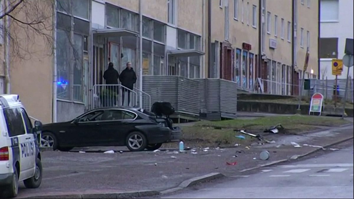 Several hurt as car ploughs into crowd in Finland