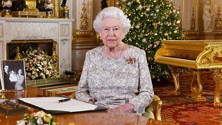 Image: Queen Elizabeth II Delivers Her Christmas Speech