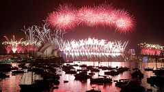 Prosit Neujahr: Die Welt begrüßt 2017