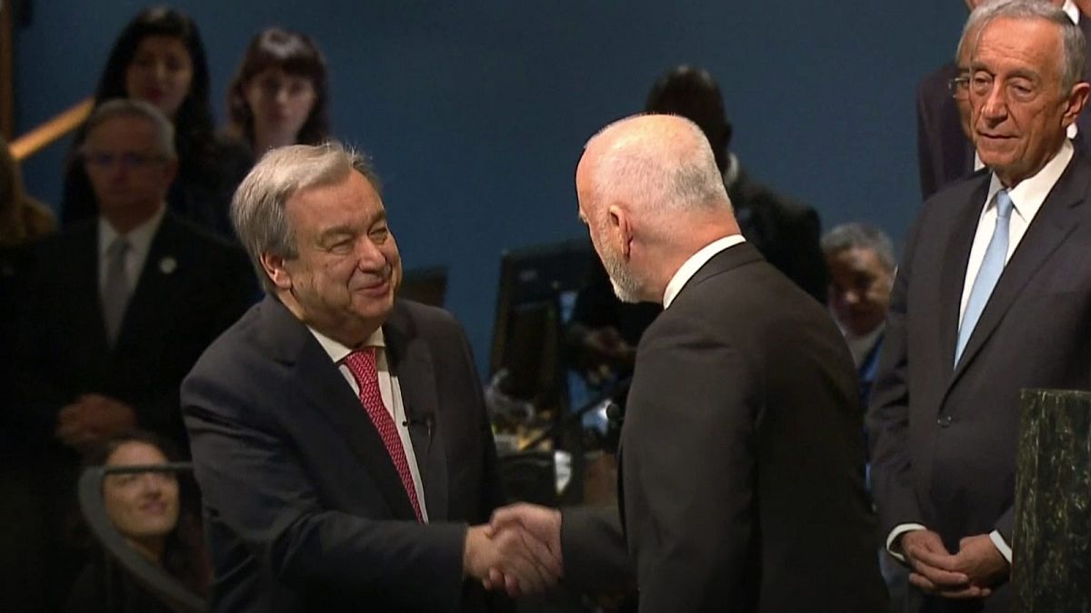 Guterres apela à Paz na primeira mensagem como secretário-geral da ONU