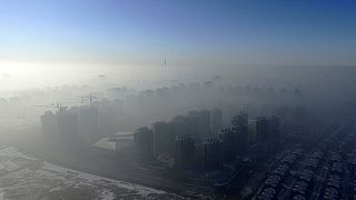 Alerta roja por contaminación en 24 ciudades chinas
