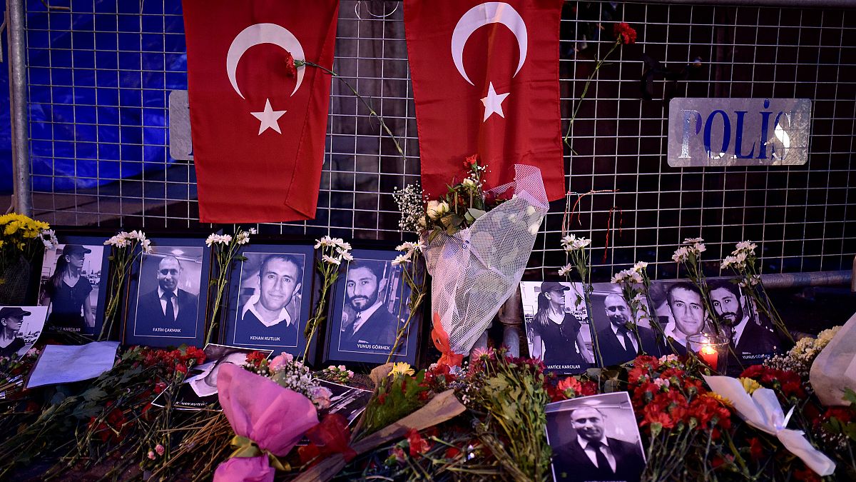 Who were the victims of the Istanbul terror attack?