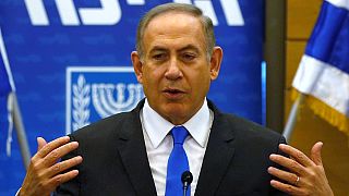 Benjamín Netanyahu, interrogado por la policía.