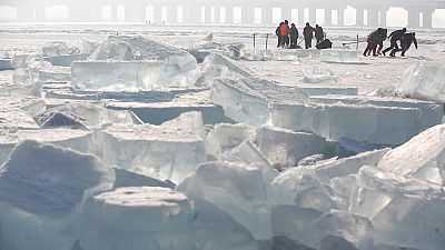 الصين: مدينة هاربين تستعد لمهرجان الثلج