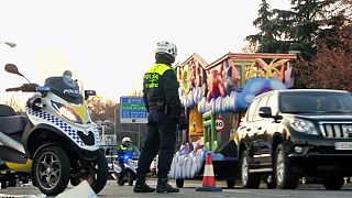 Los Reyes Magos recorren España bajo excepcionales medidas de seguridad