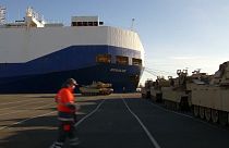 US military shipment arrives in Germany, ahead of NATO exercises
