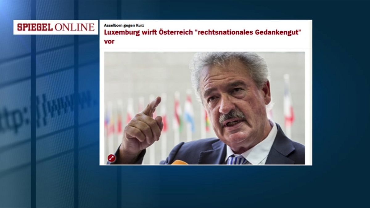 تفاوت دیدگاه وزیران خارجه اتریش و لوکزامبورگ دربارۀ بحران مهاجران