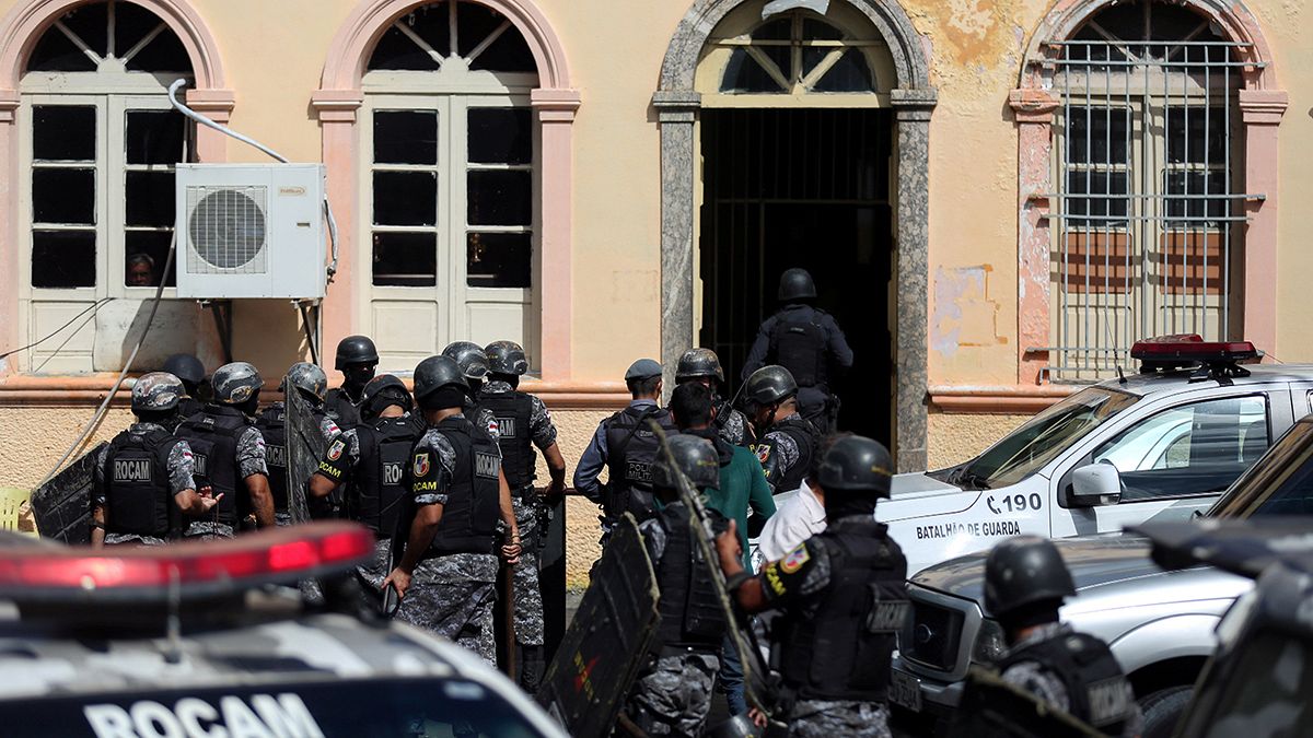شورش در زندانی در برزیل ۳۳ کشته برجا گذاشت