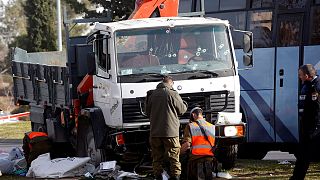 Cuatro soldados israelíes mueren en un atentado con camión en Jerusalén