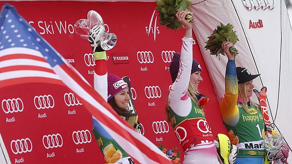 Mikaela Shiffrin se da un homenaje en el eslalon de Maribor Mikaela Shiffrin se da un homenaje en el eslalon de Maribor