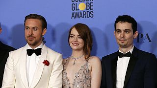 "La La Land" dances off with seven Golden Globes