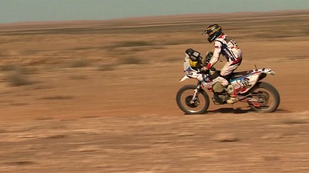 Afrika Eco Rallisi: Thierry Magnaldi üst üste iki etabı kazandı Afrika Eco Rallisi: Thierry Magnaldi üst üste iki etabı kazandı