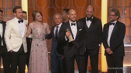 'La La Land' sweeps the boards at The Golden Globe Awards while 'Moonlight' surprises
