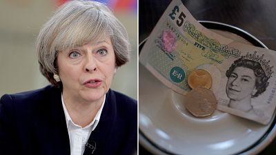 Brexit : les propos de Theresa May font chuter la livre sterling