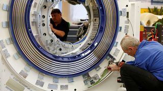 German exports jump along with industrial production