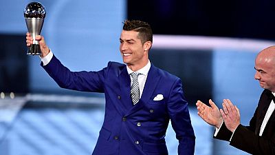 Cristiano Ronaldo nommé meilleur joueur de la FIFA